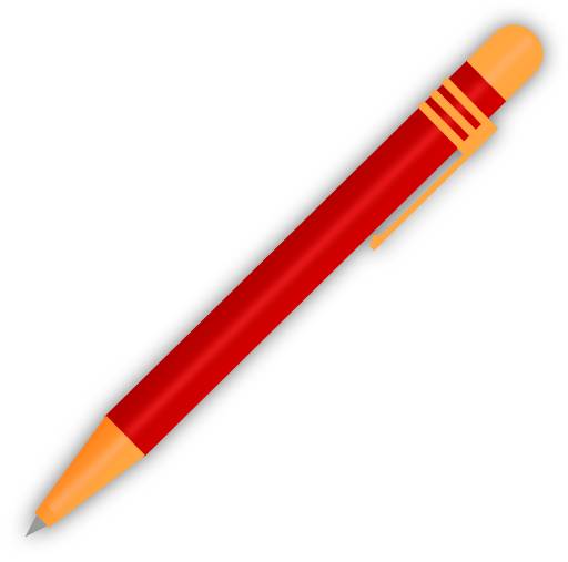Red Ballpoint Pen - Sleek Design for Writing & Office Use