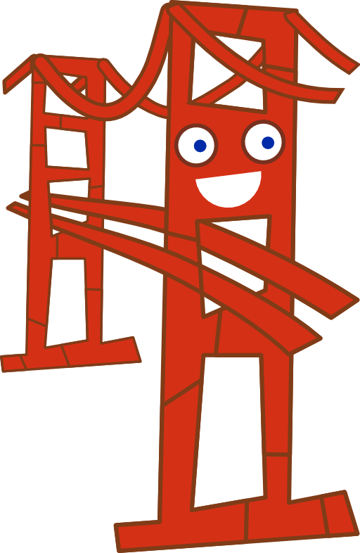 Fun Red Letter H Character - Playful Typography Illustration