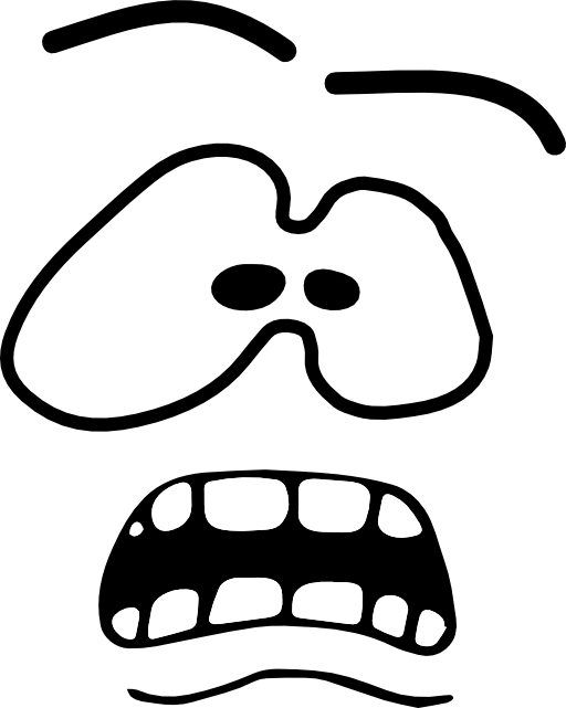 Scared Face PNG Transparent Images Free Download