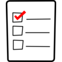 Checklist Icon - Visual Confirmation of Completed Task
