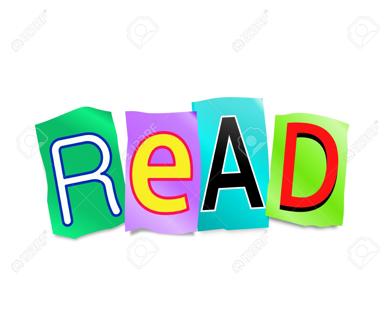 reading-wordss-clip-art-library