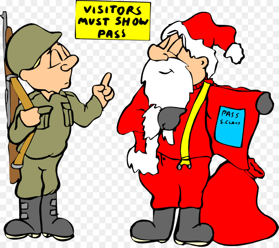 military santas - Clip Art Library