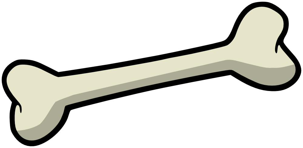 Dog Bone Illustration - Free Clipart for Pet Content