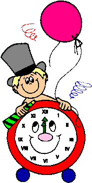 Fun Clock Illustration for Kids’ Time-Telling Learning Resources