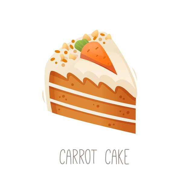 Carrot Cake Cut Cliparts, Stock Vector and Royalty Free Carrot - Clip Art  Library