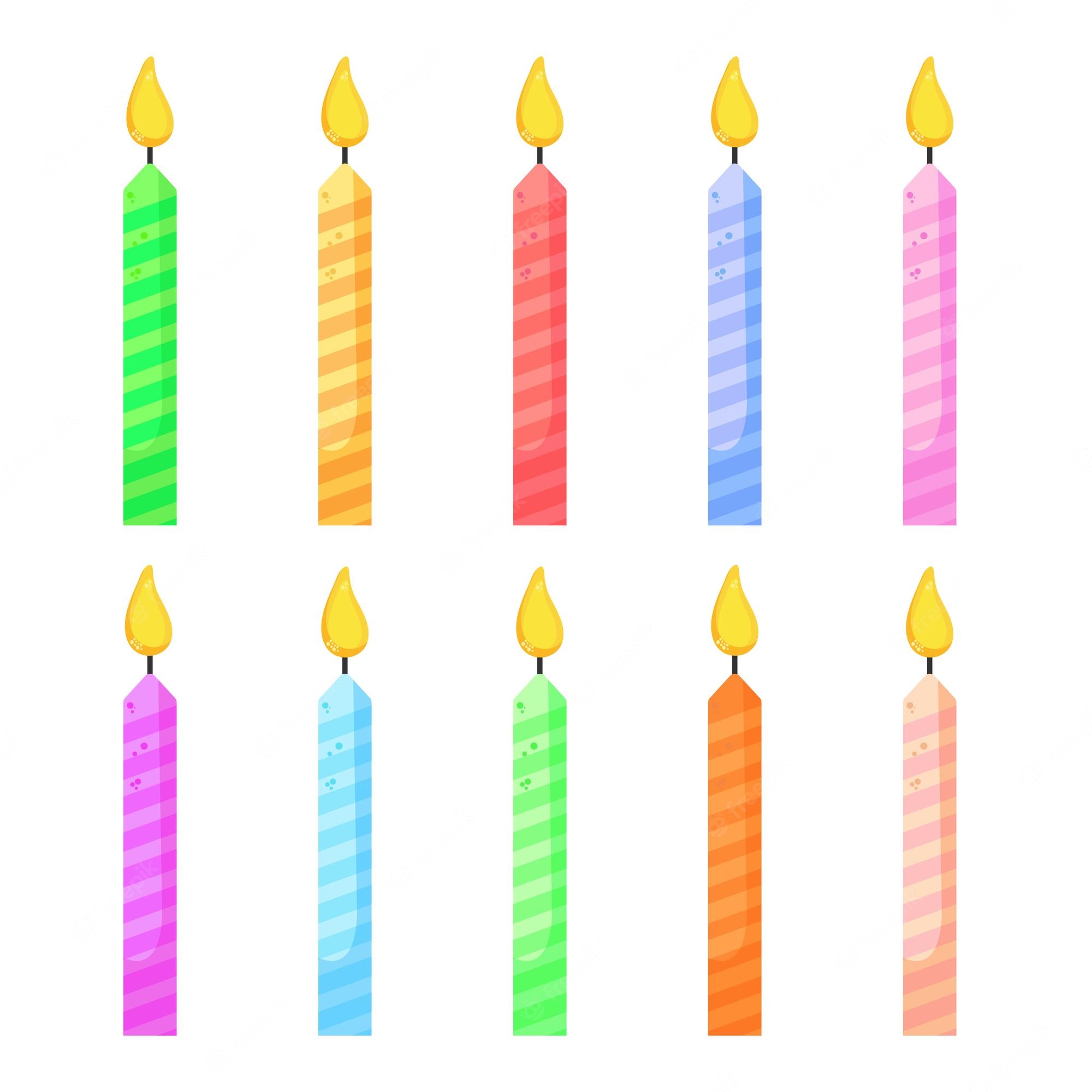birthday candles clip art
