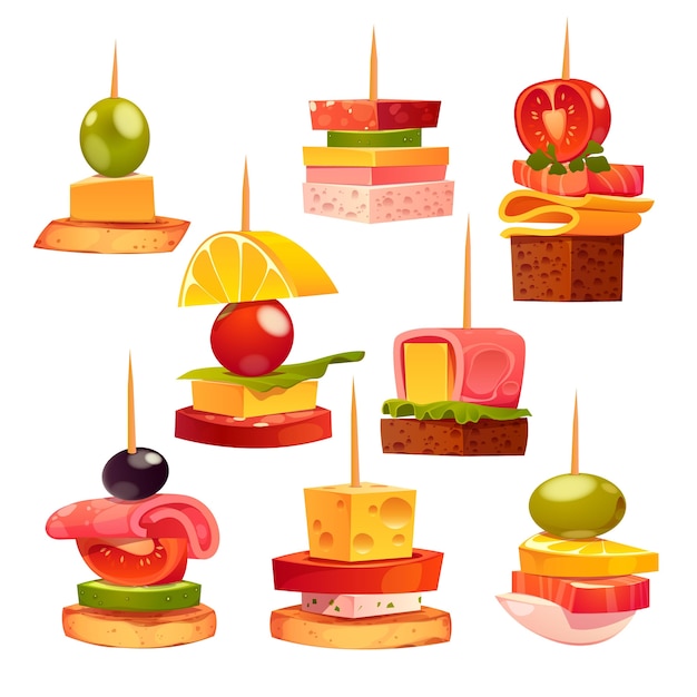 appetizers clipart