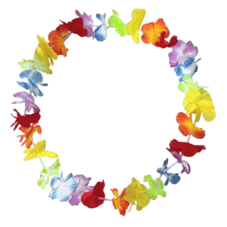 Clip art of Flower necklace free image download - Clip Art Library