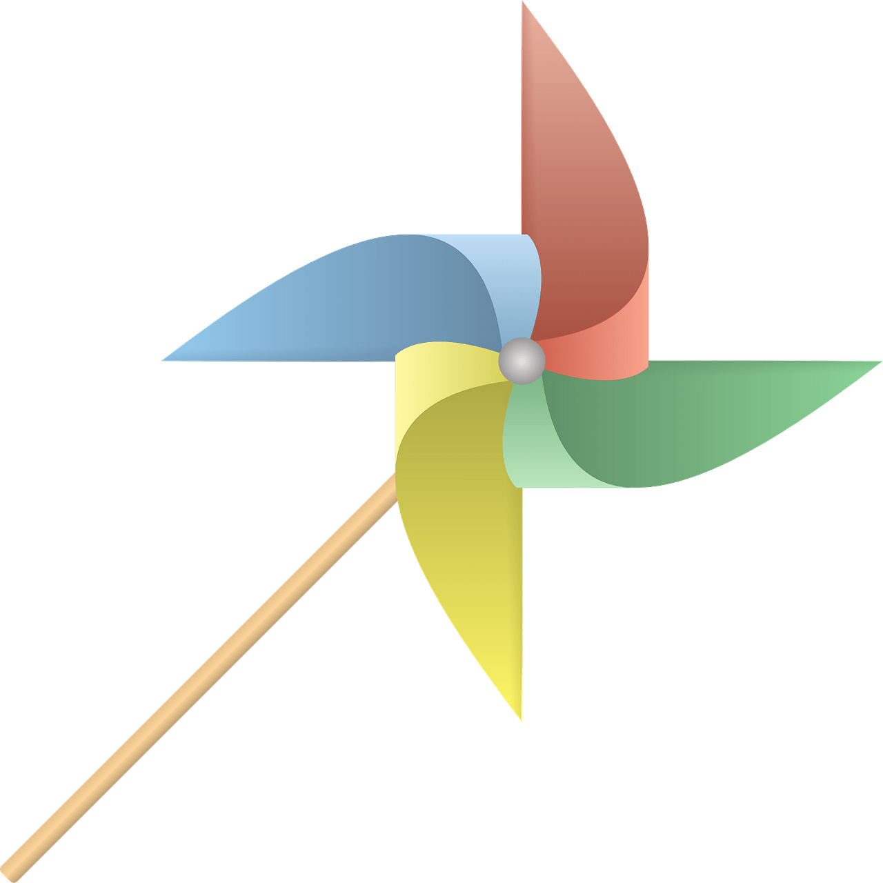 colorful pinwheels - Clip Art Library