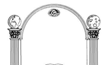 Esoteric Arch Illustration - Symbolism of Knowledge, Cosmos, and the All-Seeing Eye