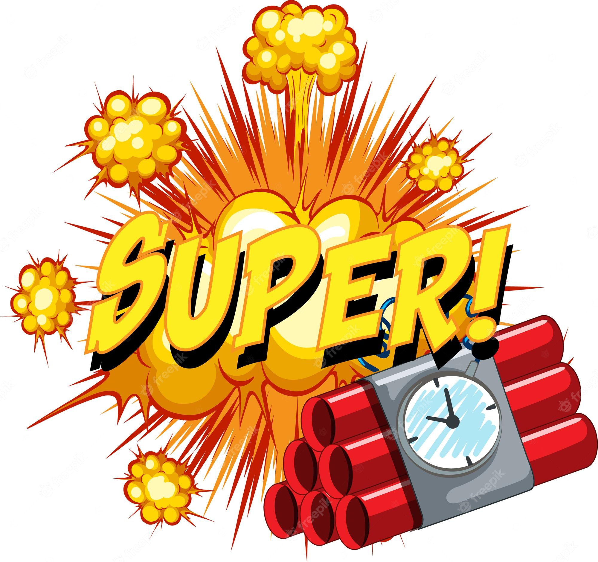 super-words-clip-art-library