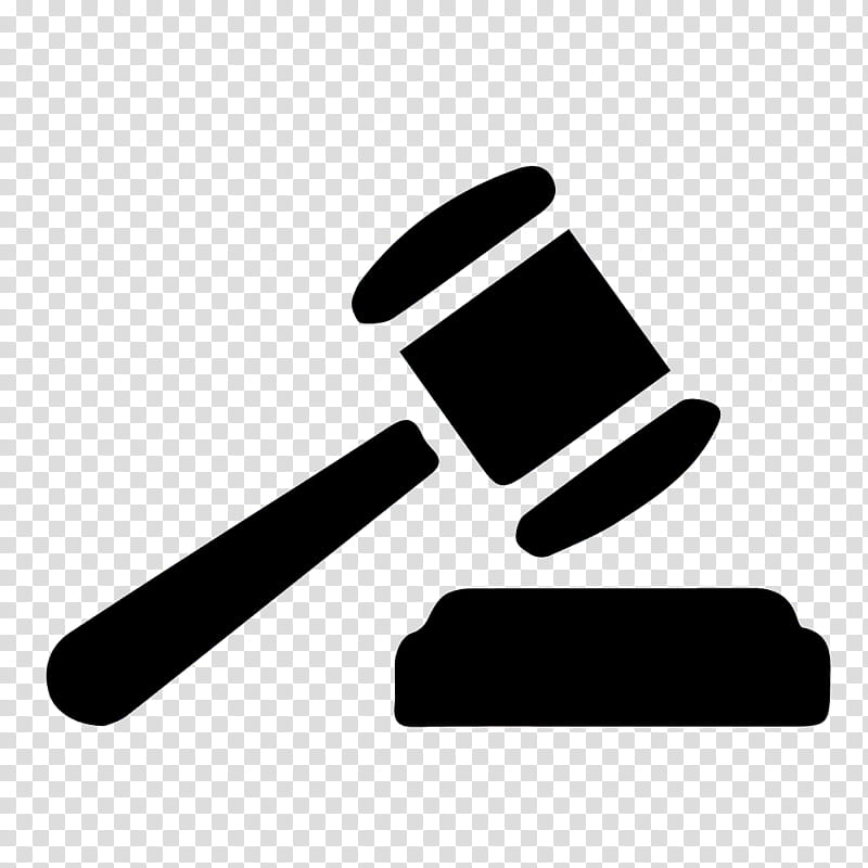 Judge’s Gavel Icon - Legal Symbol for Justice and Authority