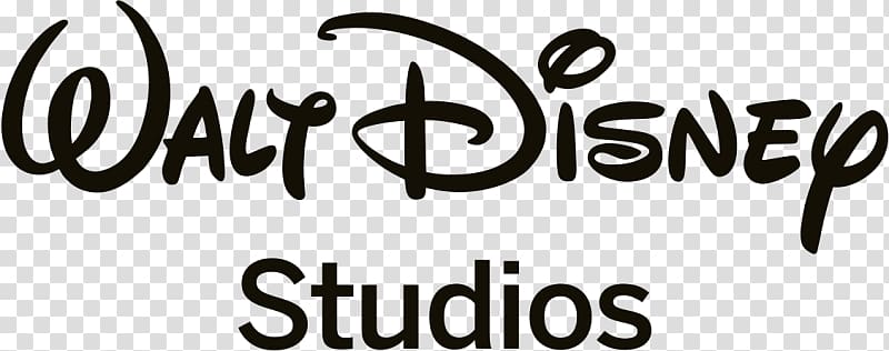 Walt Disney Studios logo in classic black script on transparent background.