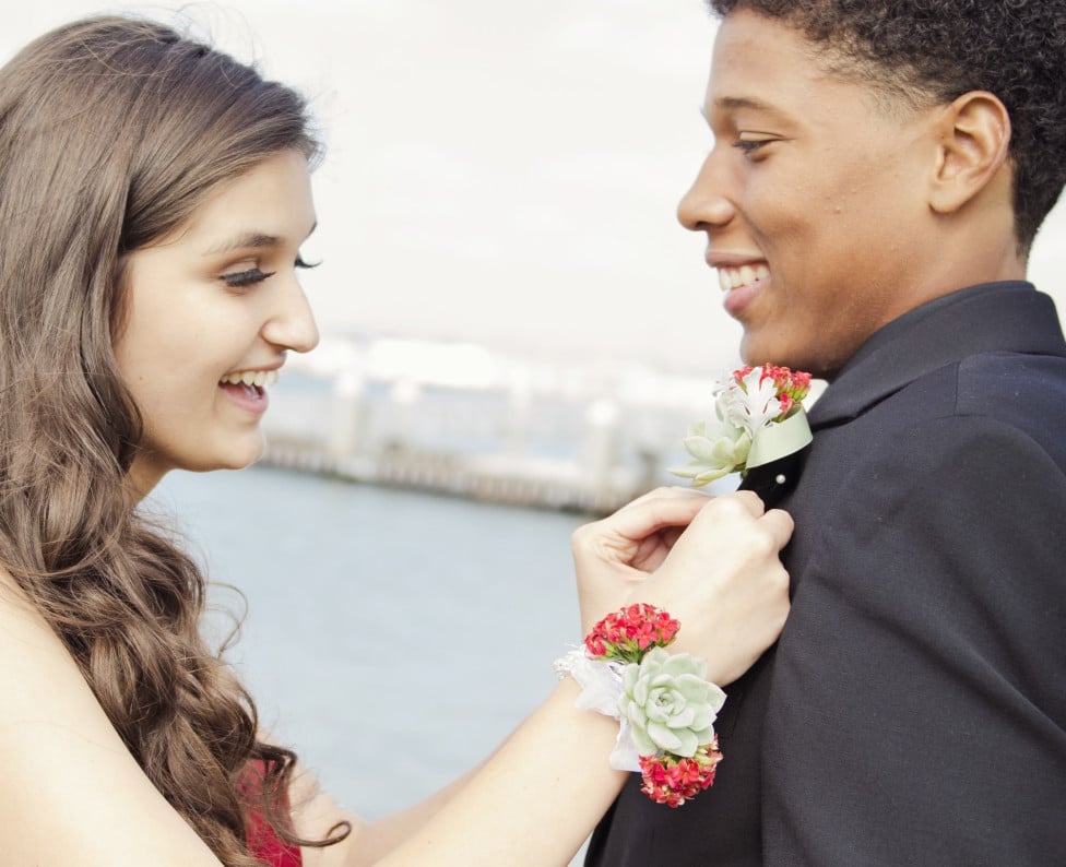 Prom Prep Moments: Attaching a Boutonniere with Care and Joy