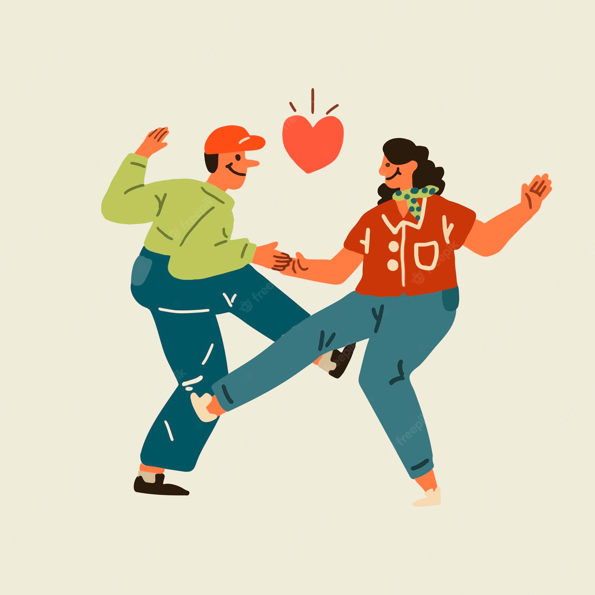 880-valentine-day-dance-party-illustrations-royalty-free-vector