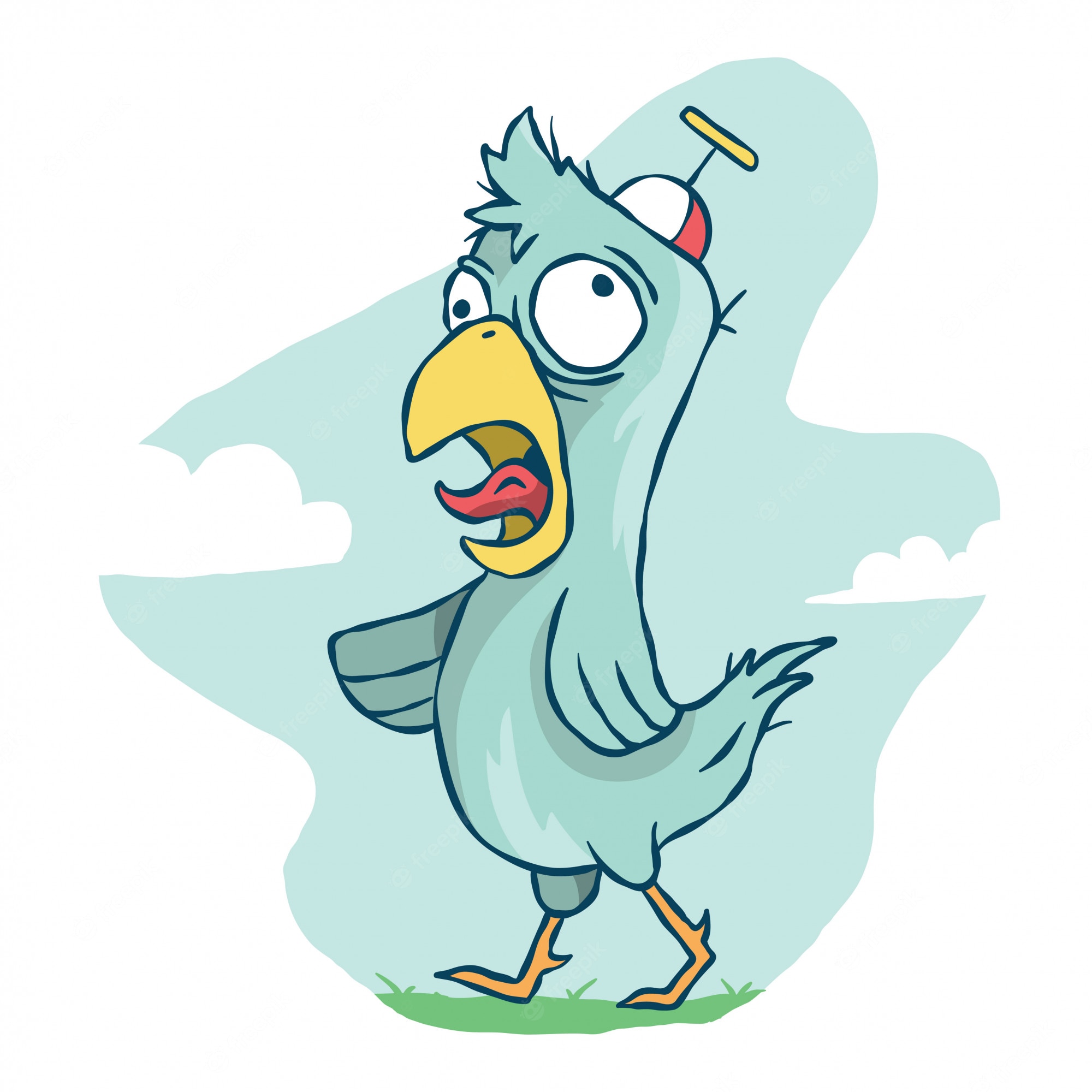 Crazy Chicken Clipart - Crazy Chicken Clip Art - Free Transparent ...
