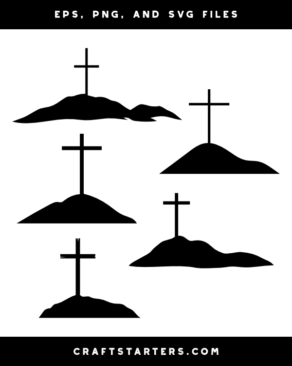 Cross Silhouette PNG And Vector Images Free Download - Pngtree - Clip ...