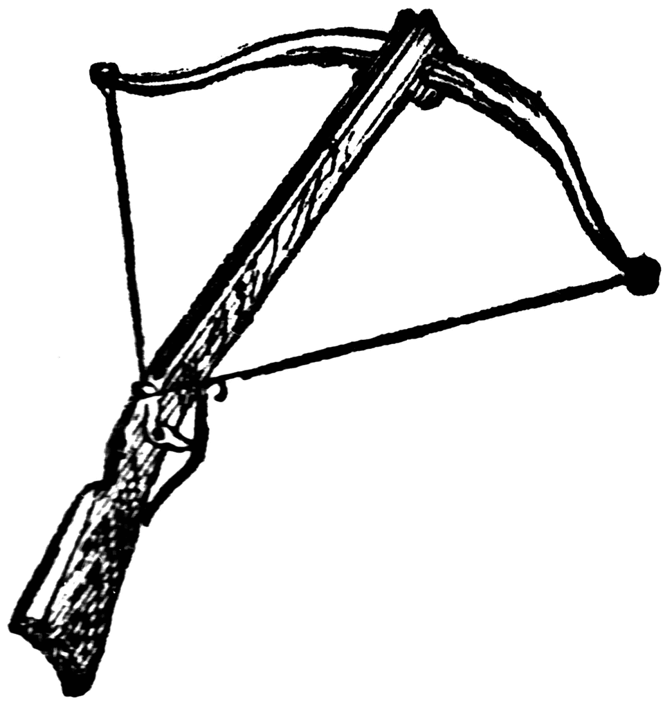 Medieval Crossbow Illustration - Historical Weapon Design