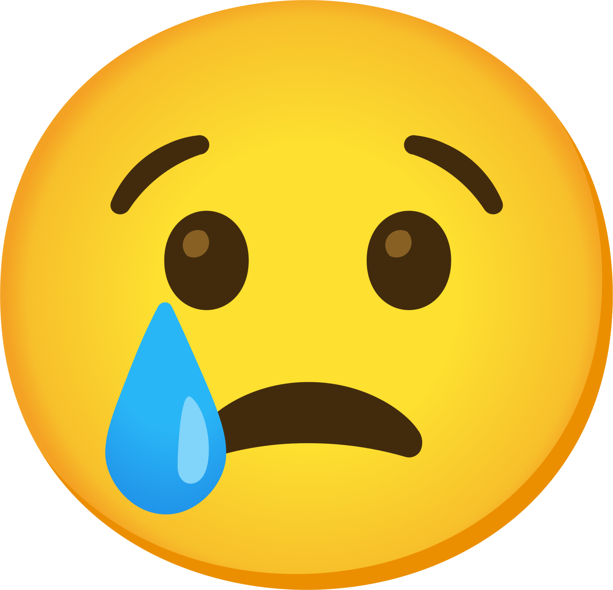 crying face - Clip Art Library