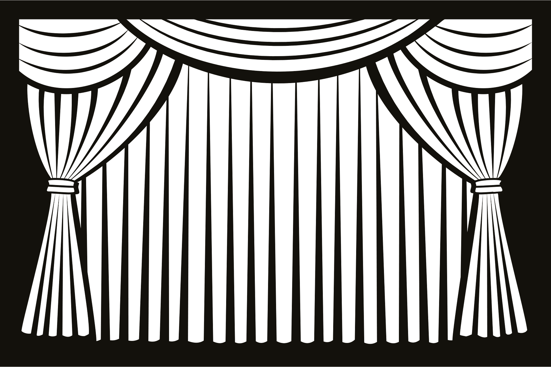 Curtain Cliparts png images | PNGWing - Clip Art Library