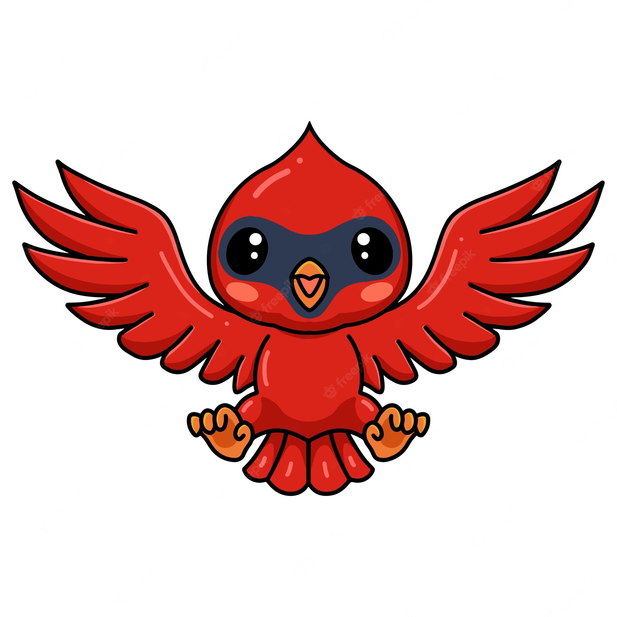 cute cardinals - Clip Art Library