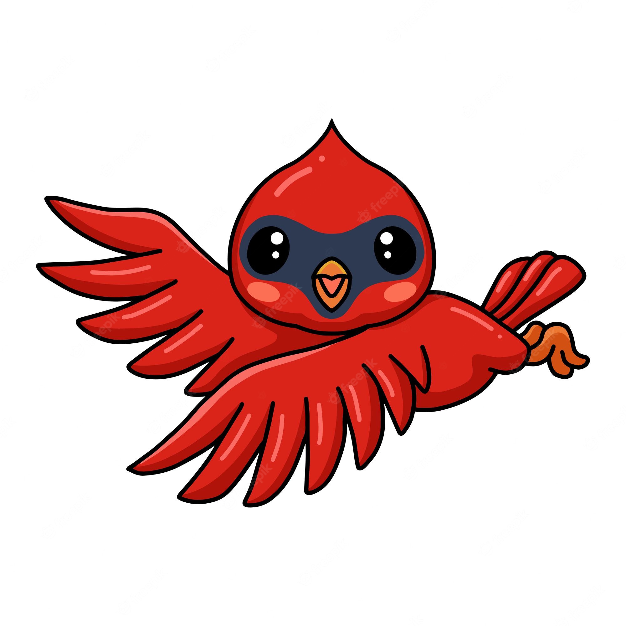 funny cardinals - Clip Art Library