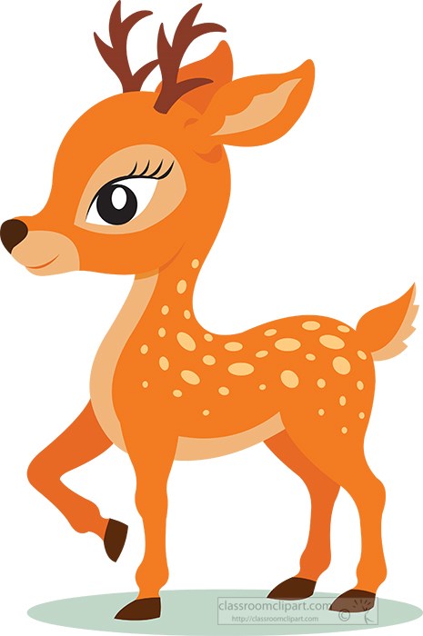 newborn fawn clip art