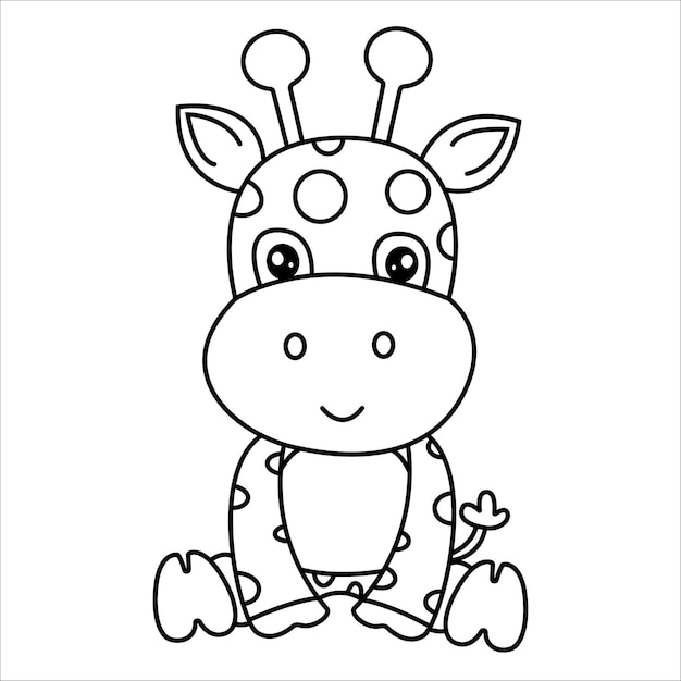 baby giraffe - Clip Art Library