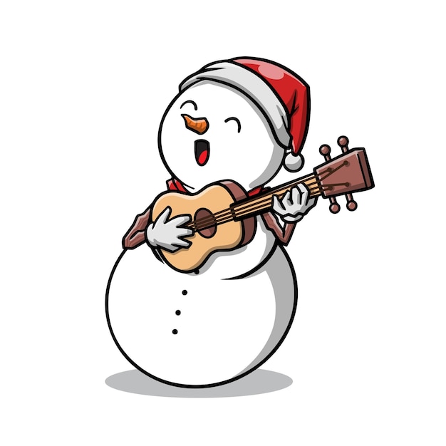 snowman playing guitar clip art free - Clip Art Library - Clip Art Library