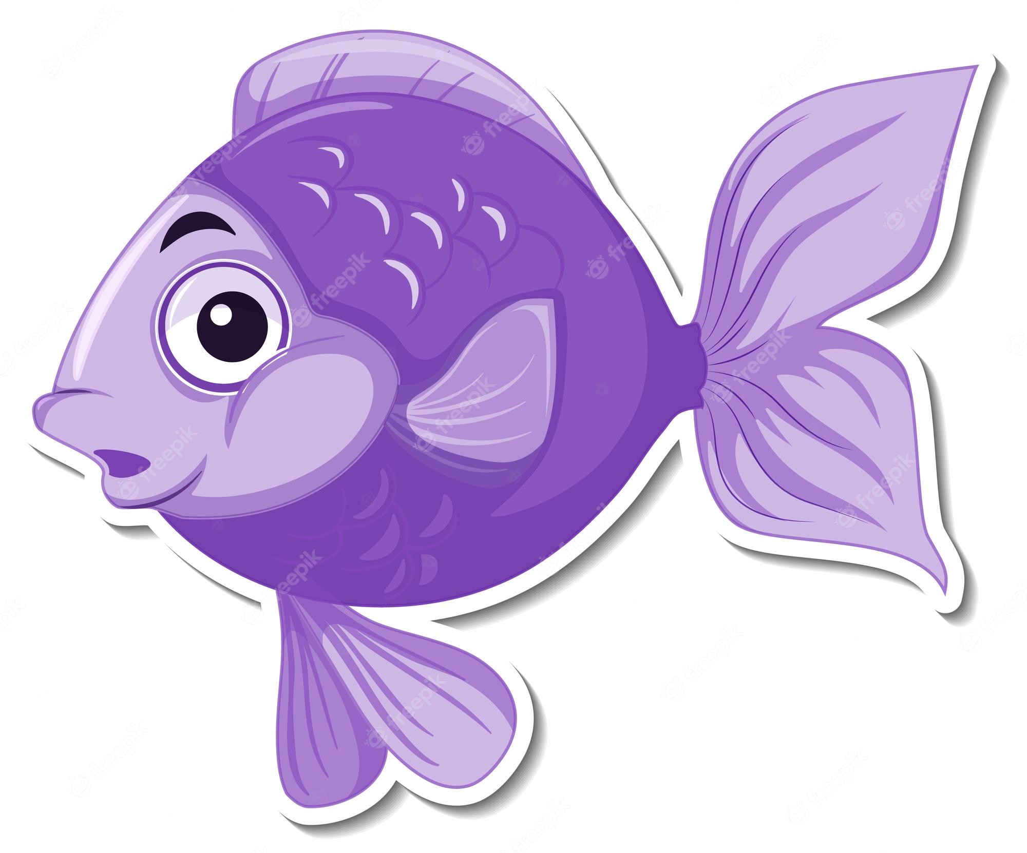 Cute fish cartoon. fish clipart vector illustration | Download on ...