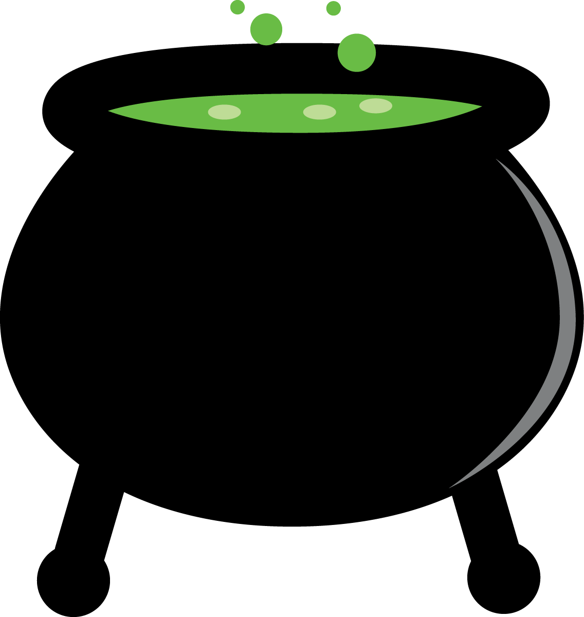 A stylized green pea pod with three peas inside and four floating above, on a black background.