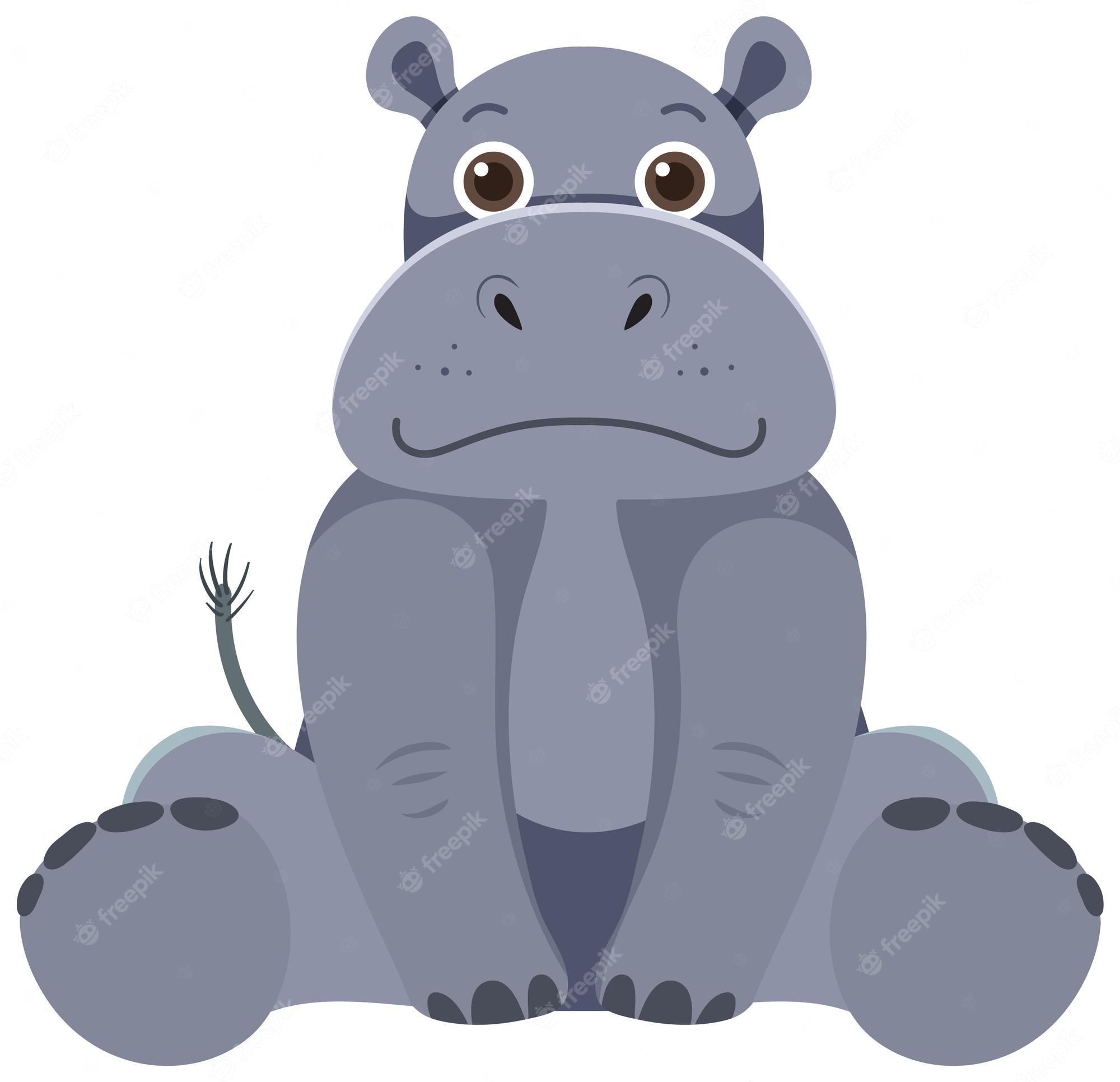 hippo clipart - Google Search | Cute animal drawings, Animal - Clip Art ...