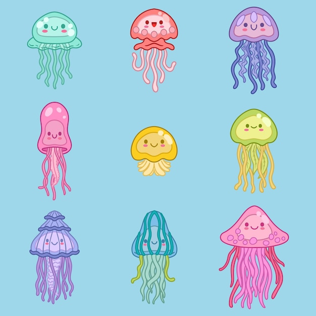 Jellyfish Clipart Angry Jellyfish Clip Art Clipart - Cartoon Jelly ...
