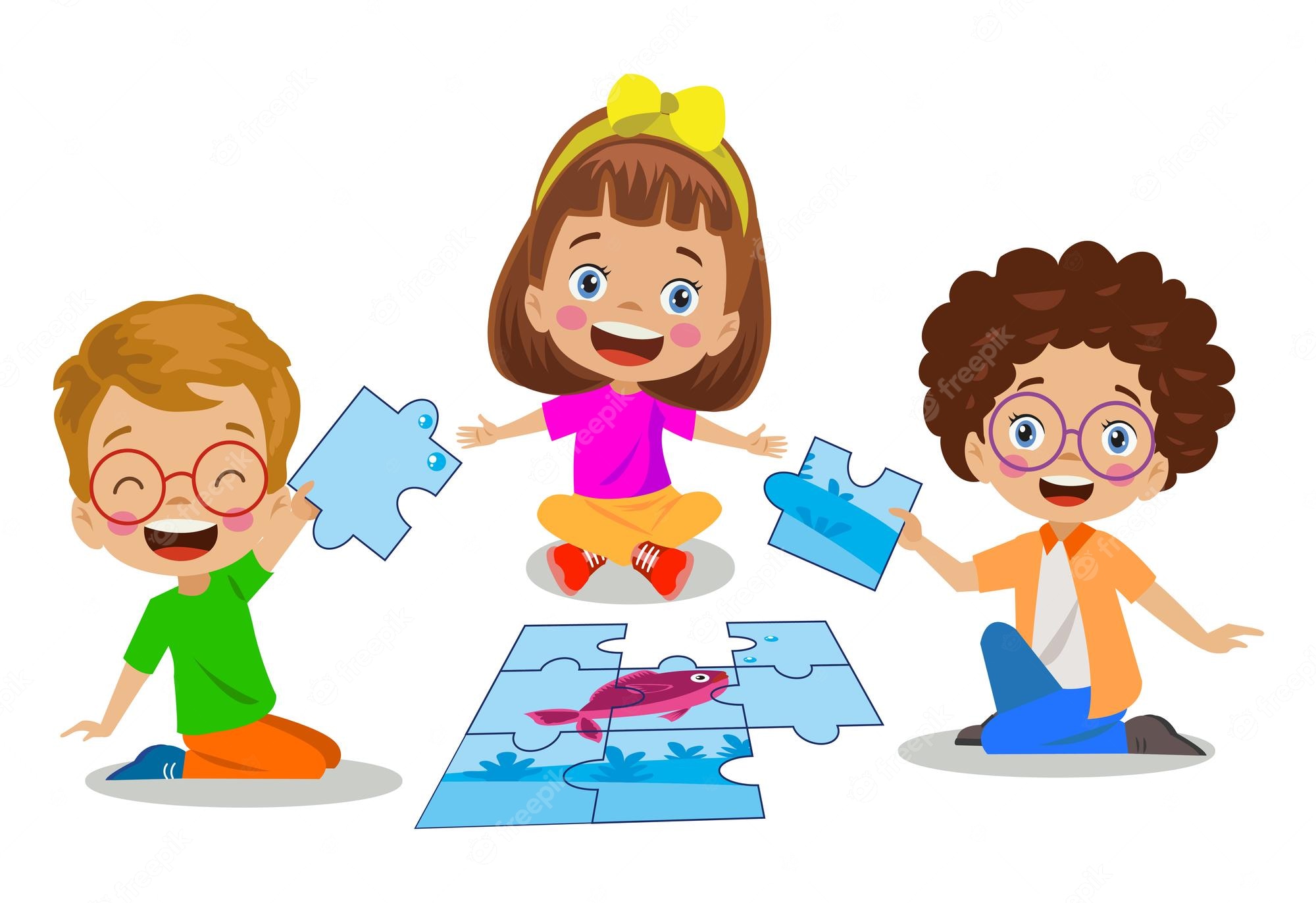 Puzzle Areas Clip Art Library
