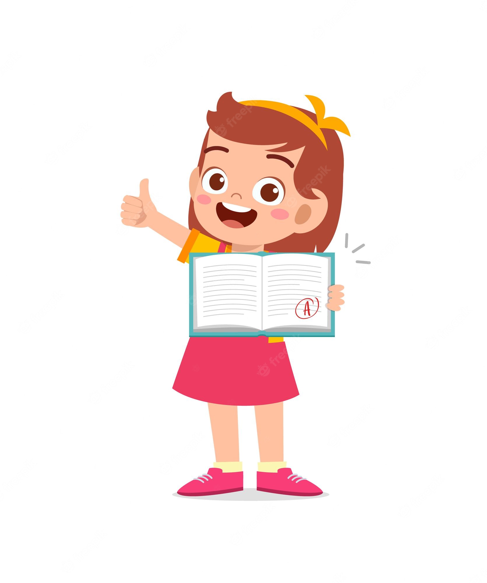 Girl Feeling Good Smile Mark Stock Illustration 46728246 PIXTA 