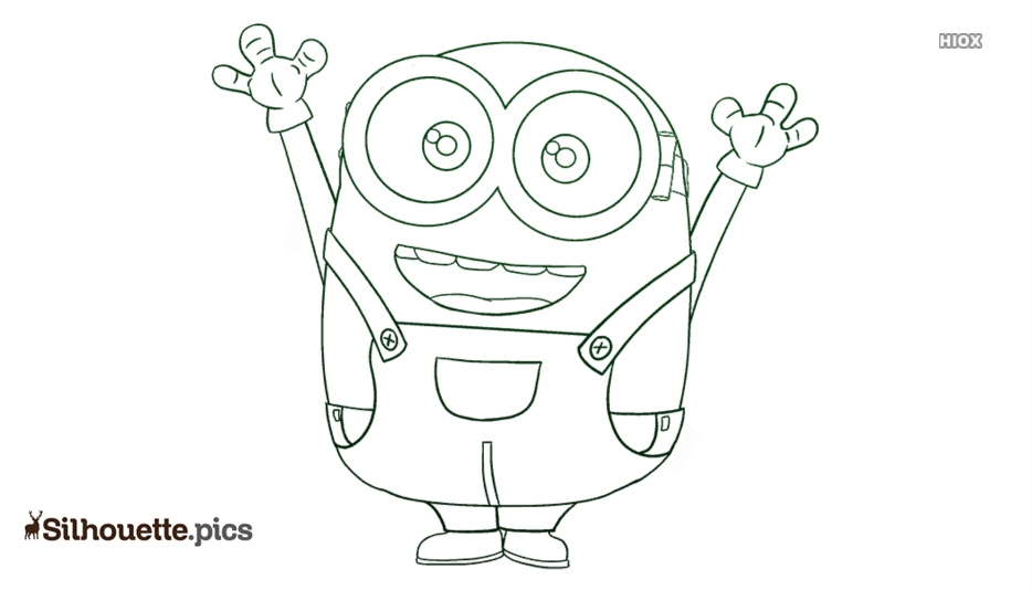 Minion Coloring Page - Free Printable Line Art for Kids & Fans