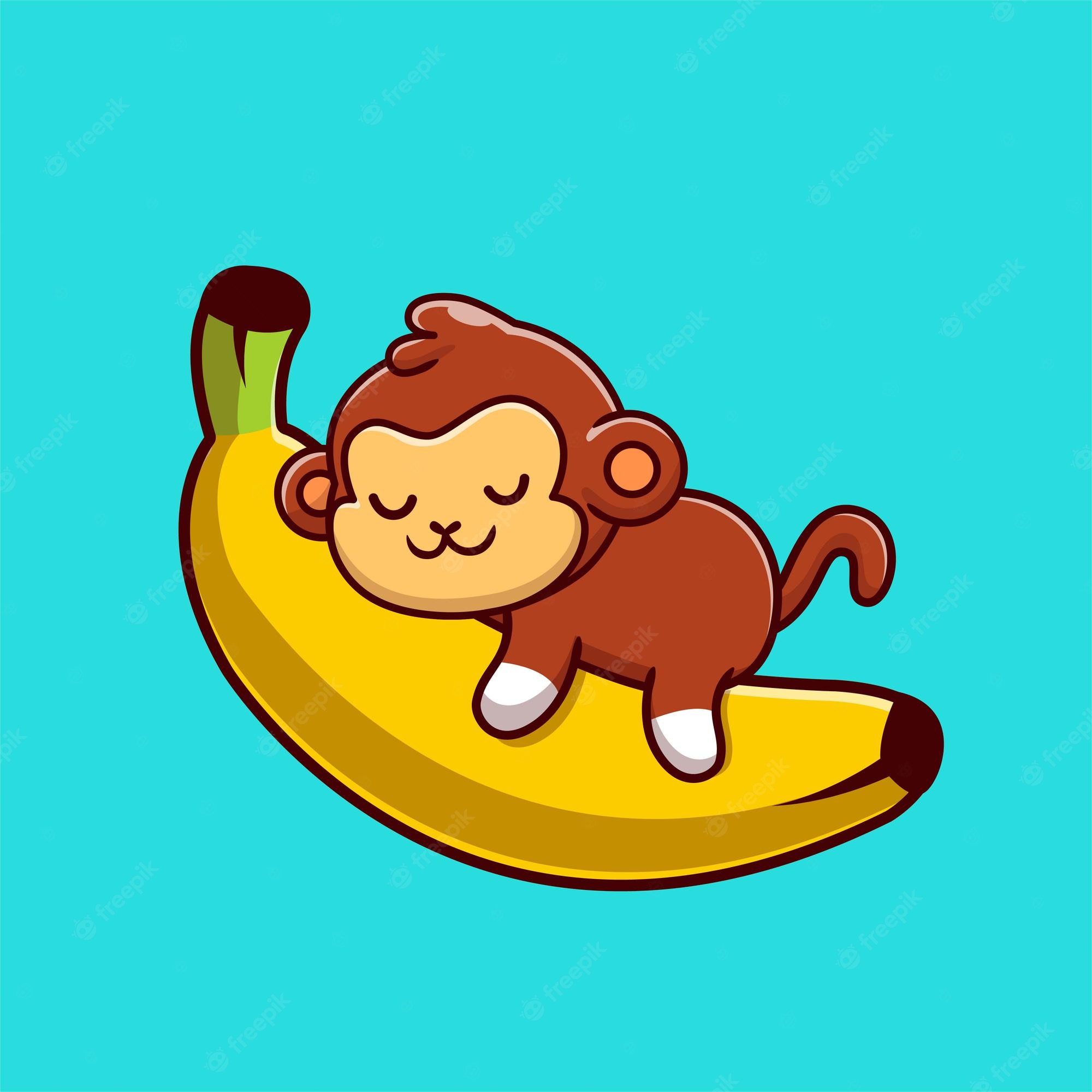 I Made A Sleeping Monkey Cartoon Monkey Sleeping Free Clip Art