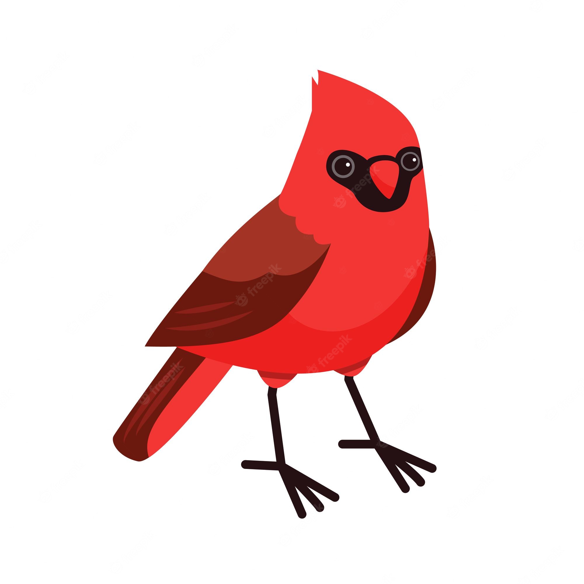 cute cardinals - Clip Art Library