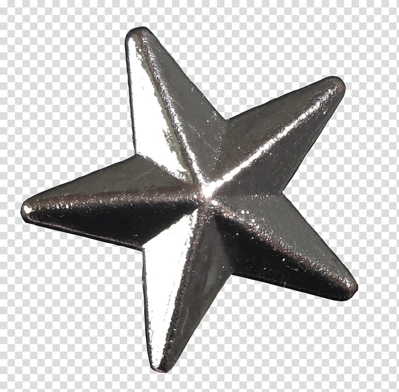 Metallic Star Emblem - High-Quality PNG for Design & Decoration
