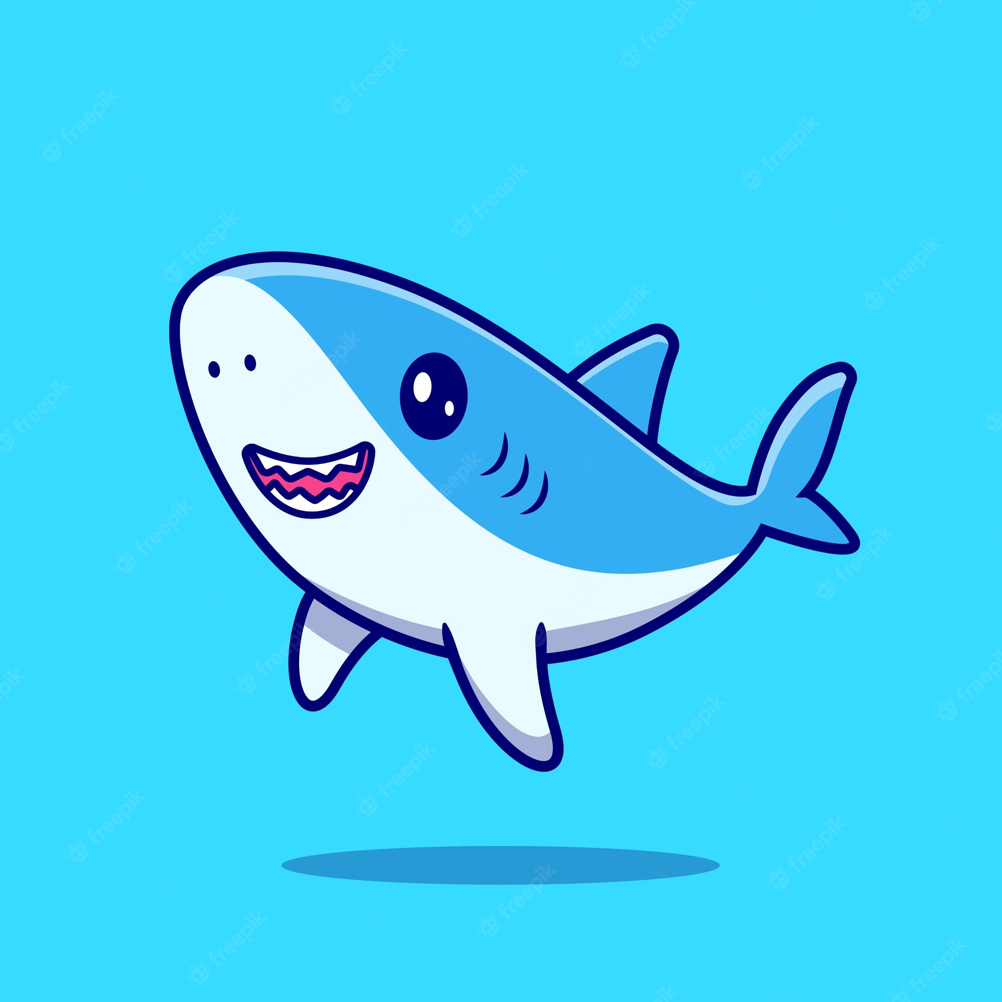 cute sharks - Clip Art Library