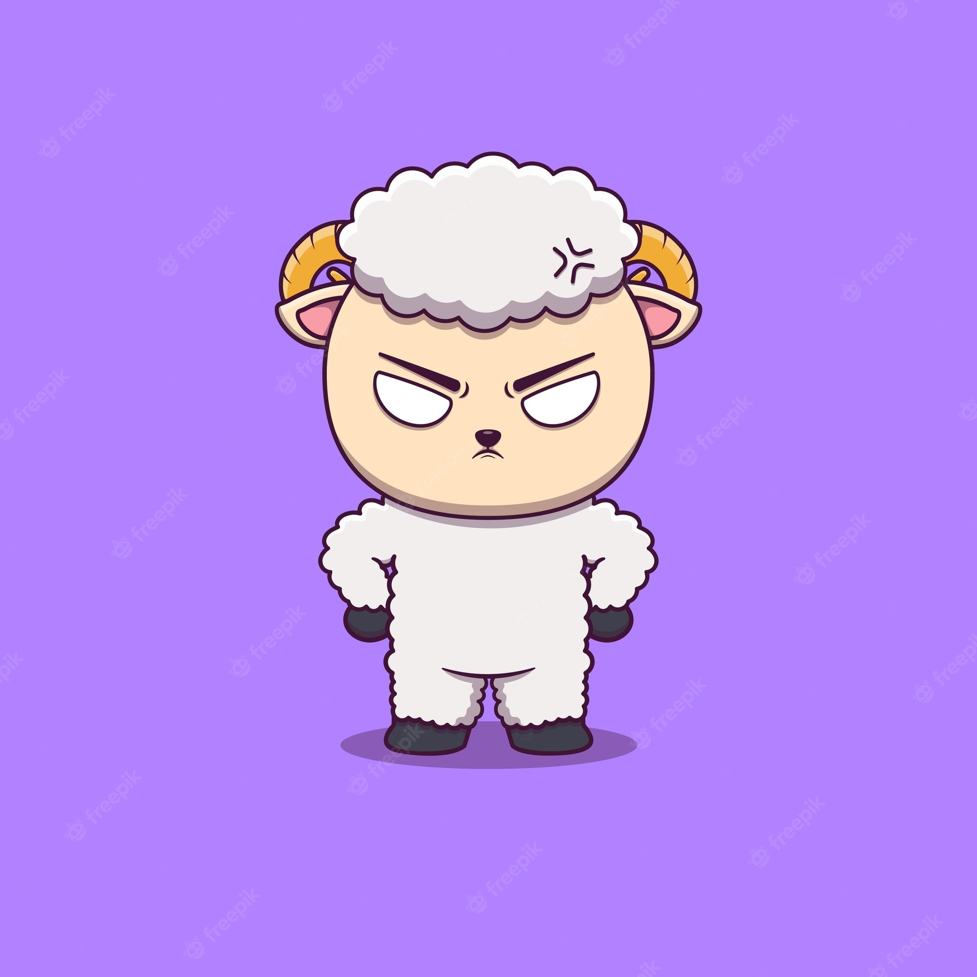 Angry Lambs Clip Art Library