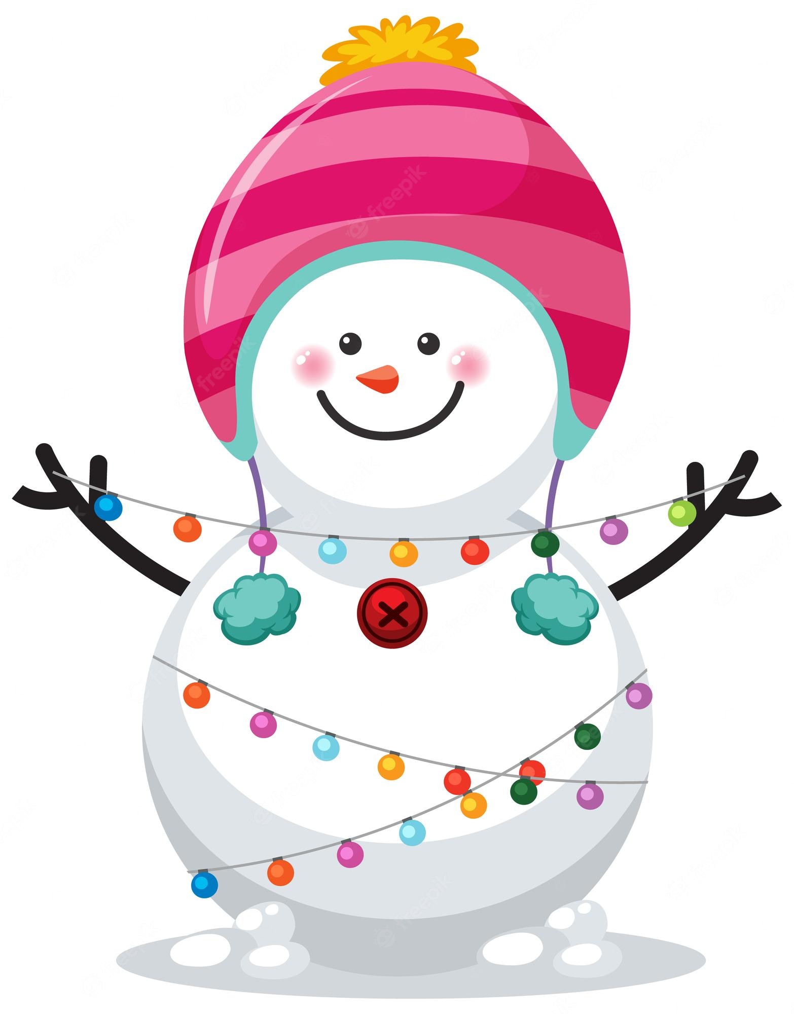 Cute Snowmen- Snowman clip art - Clipart for Personal and commercial ...
