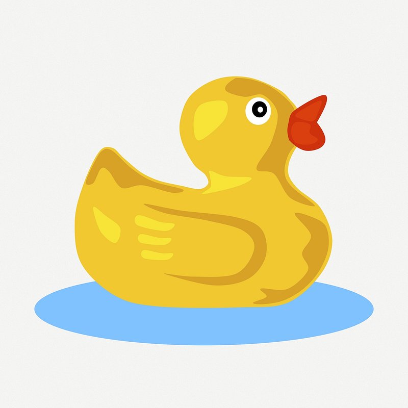 Free Duck Clipart Cute Duck Clipart Clip Art For Students - Rubber ...