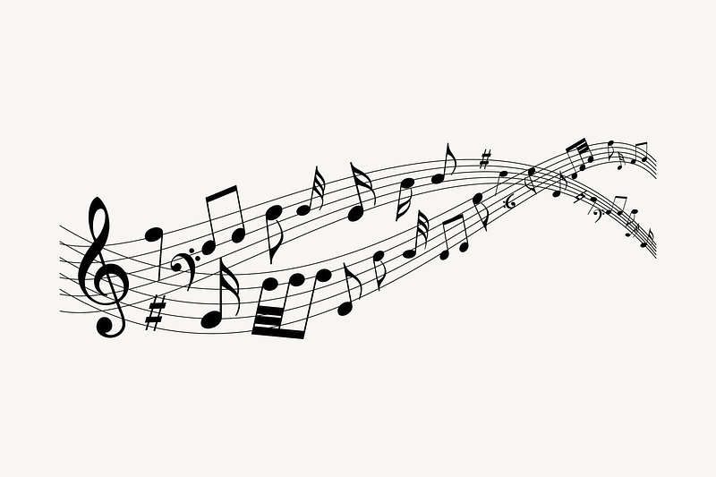 free music note - Clip Art Library