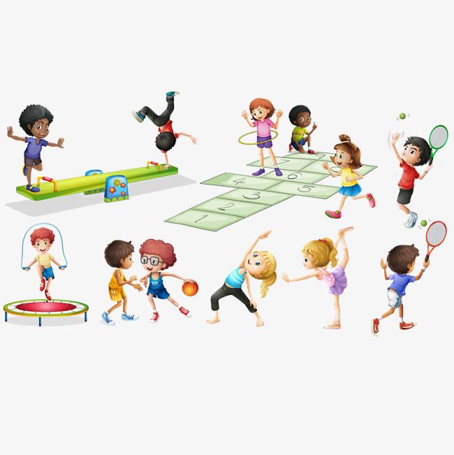 Child Sport Clip Art - Physical Education Clipart - Free - Clip Art Library