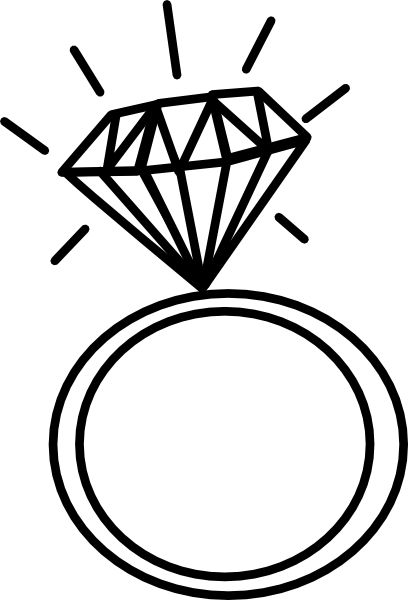 Diamond Ring-ashraf Clip Art at Clker.com - vector clip art online, royalty  free & public domain