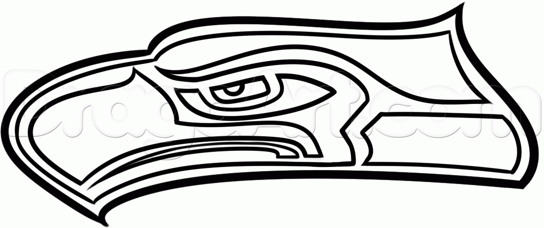 Free Seahawks Black And White Logo, Download Free Seahawks Black And White  Logo png images, Free ClipArts on Clipart Library