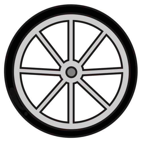 white wheels