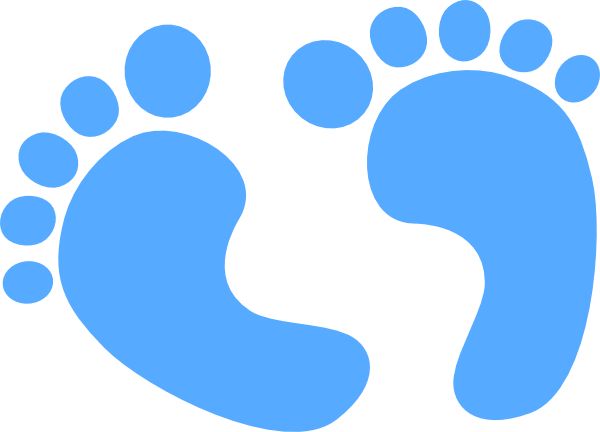 Baby Footprints Icon - Free Clipart for Parenting and Pediatric Content