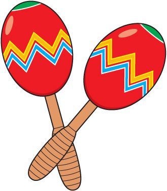 Vibrant Red Maracas - Traditional Percussion Instruments for Festive Music
